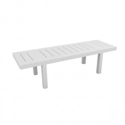 Table rectangulaire Jut L280cm, Vondom blanc