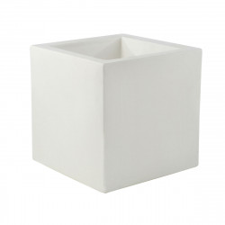 Pot Cube 50x50x50 cm, simple paroi, Vondom blanc