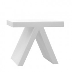 Table d\'appoint Toy, Slide Design blanc