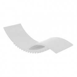 Tic chaise longue design, Slide Design blanc