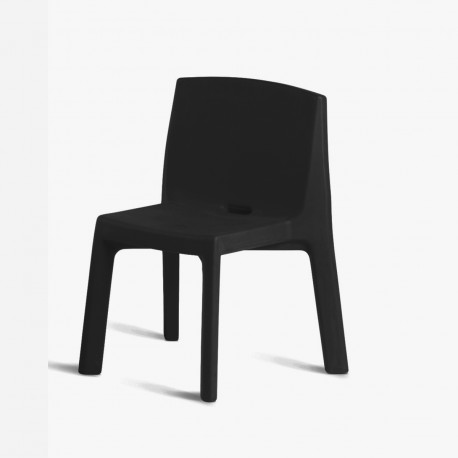 Chaise Q4, Slide design noir