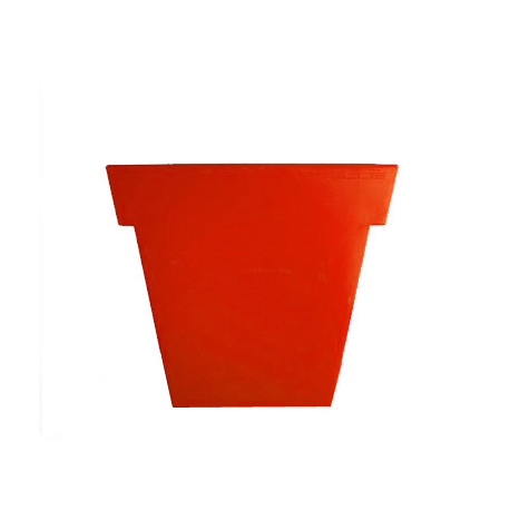 Pot Il Vaso Mat, Slide design orange Petit modèle