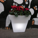 Pot Il Vaso lumineux, Slide Design blanc Grand modèle