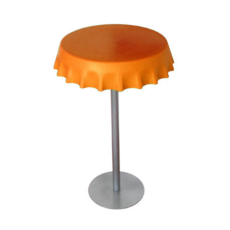 Table haute Fizzz, Slide Design orange