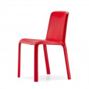 Chaise Snow 300, Pedrali rouge