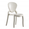 Lot de 4 chaises design Queen 650, Pedrali blanc
