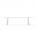 Arki, grande table design, Pedrali blanc 200x100 cm
