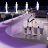 Module Bar Baraonda station cocktail avec évier, version lumineuse Led RGBW