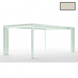 Table Grande Arche, Fast or perlé L220 cm