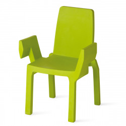 Chaise Doublix, Slide Design vert citron
