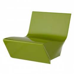 Fauteuil modulable Kami Ichi, Slide Design vert citron