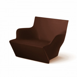 Fauteuil modulable Kami San, Slide Design chocolat Mat