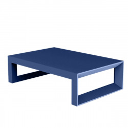 Table basse Frame 120 cm, Vondom bleu Mat