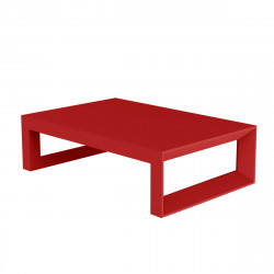 Table basse Frame 120 cm, Vondom rouge Mat