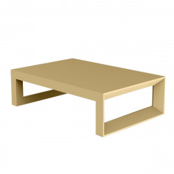 Table basse Frame 120 cm, Vondom beige Laqué