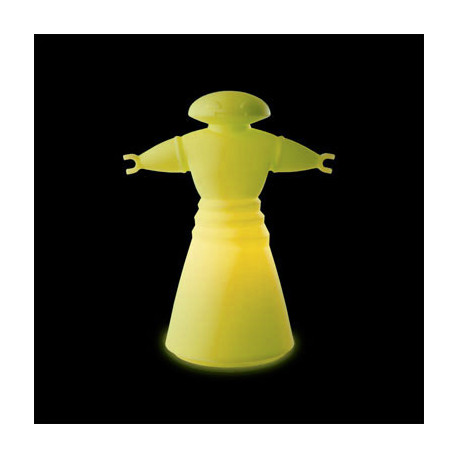 Lampe Mr Bot, Slide Design jaune