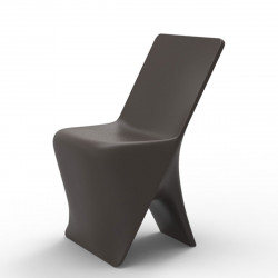 Chaise design Sloo, Vondom bronze