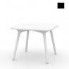 Table Sloo 90, Vondom noir 90x90x72 cm