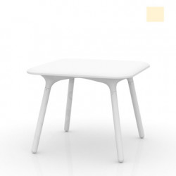 Table Sloo 90, Vondom beige 90x90x72 cm