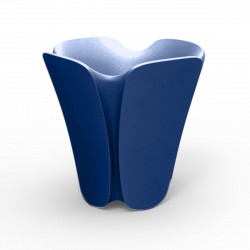 Pot design Pezzettina 50, Vondom bleu 50x50xH50 cm