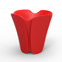 Pot design Pezzettina 50, Vondom rouge 50x50xH50 cm