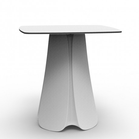 Table design Pezzettina, Vondom blanc 90x90xH72 cm