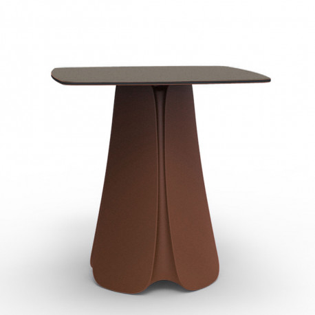 Table design Pezzettina, Vondom bronze 90x90xH72 cm