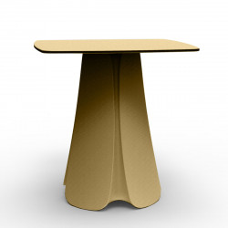 Table design Pezzettina, Vondom beige 90x90xH72 cm