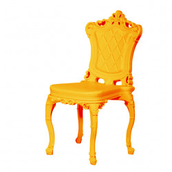 Chaise design Princess of Love, Design of Love by Slide jaune safran