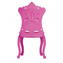 Chaise design Princess of Love, Design of Love by Slide rose fuchsia