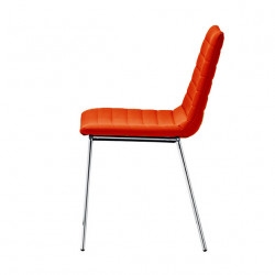 Chaise design Cover, Midj rouge
