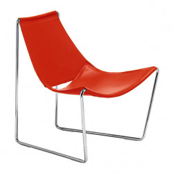 Chaise lounge Apelle AT, Midj rouge
