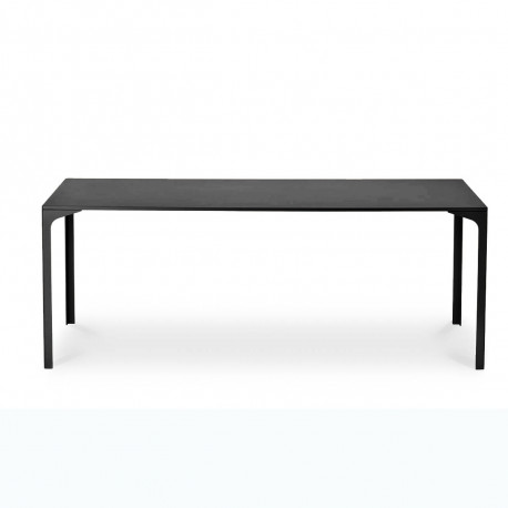 Table Armando rectangulaire, Midj graphite 200x100 cm