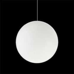 Lampe suspension Globo Hanging In, Slide blanc Diamètre 120 cm
