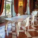 Table Sir of Love, Design of Love by Slide blanc Longueur 260 cm