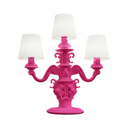 Lampadaire King of Love, Design of Love by Slide fuchsia