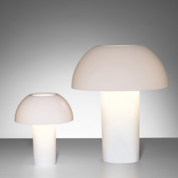 Lampe de table Colette, Pedrali blanc Taille S
