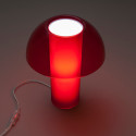 Lampe de table Colette, Pedrali rouge transparent Taille S