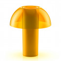 Lampe de table Colette, Pedrali jaune transparent Taille S