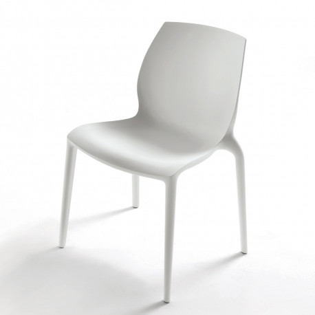Chaise design Aqua blanc