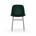 Form Chair Chrome, Normann Copenhagen Vert