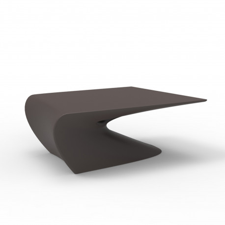 Table basse design Wing, Vondom Bronze Mat
