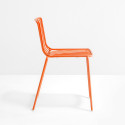 Lot de 2 chaises design filaires Nolita 3650, Pedrali, orange