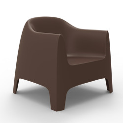 Fauteuil Lounge Solid, Vondom bronze