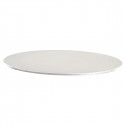 Plateau de table Faz, Vondom blanc, tranche blanche Diamètre 59 cm