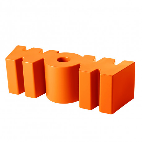 Banc Wow, Slide Design orange Mat