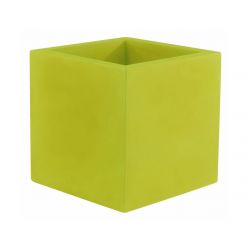 Pot Cube 50x50x50 cm, simple paroi, Vondom vert pistache