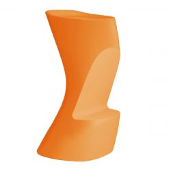 Tabouret de bar Noma High, hauteur d\'assise 74 cm, Vondom orange