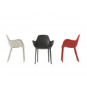 Set de 4 chaises Sabinas, Vondom rouge