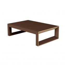Table basse Frame 120 cm, Vondom bronze Mat